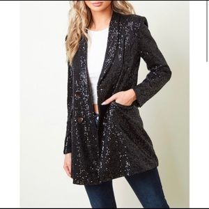 SEQUINS BLAZER